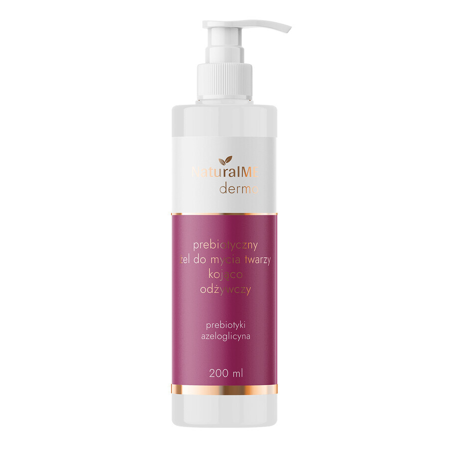 Winkel op NaturalME Dermo, prebiotische gezichtsreinigingsgel, verzachtend en voedend, 200 ml NaturalME Dermo, prebiotische gezichtsreinigingsgel, verzachtend en voedend, 200 ml