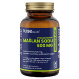 Pureo Health Butyrate de sodium encapsulé 600 mg, 60 gélules