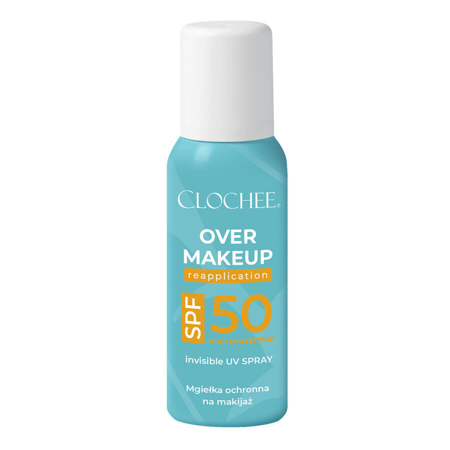 Cumpără Clochee, ceață de protecție pentru machiaj, SPF 50, 75 ml Clochee, ceață de protecție pentru machiaj, SPF 50, 75 ml