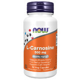 Now Foods L-Carnosin, L-Carnosin 500 mg, 50 Kapseln