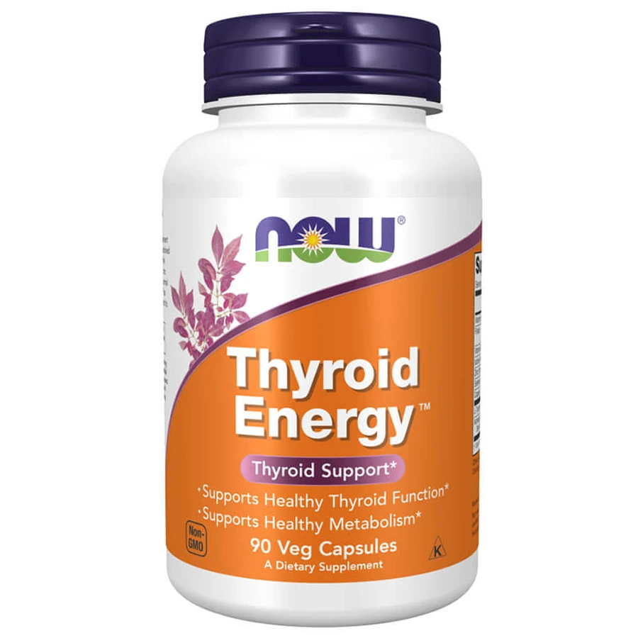 Now Foods Thyroid Energy, 90 gélules végétales