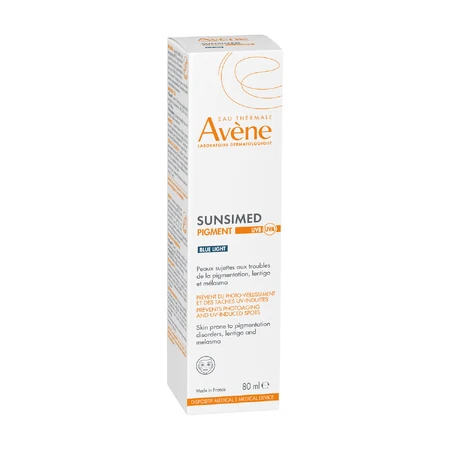 Avène SunsiMed Pigment, très haute protection solaire, SPF 50+, 80 ml