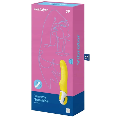 Satisfyer Yummy Sunshine, flexibele G-spot vibrator
