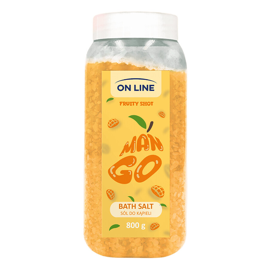 On Line Fruity Shot Mango, bath salt, 800 g