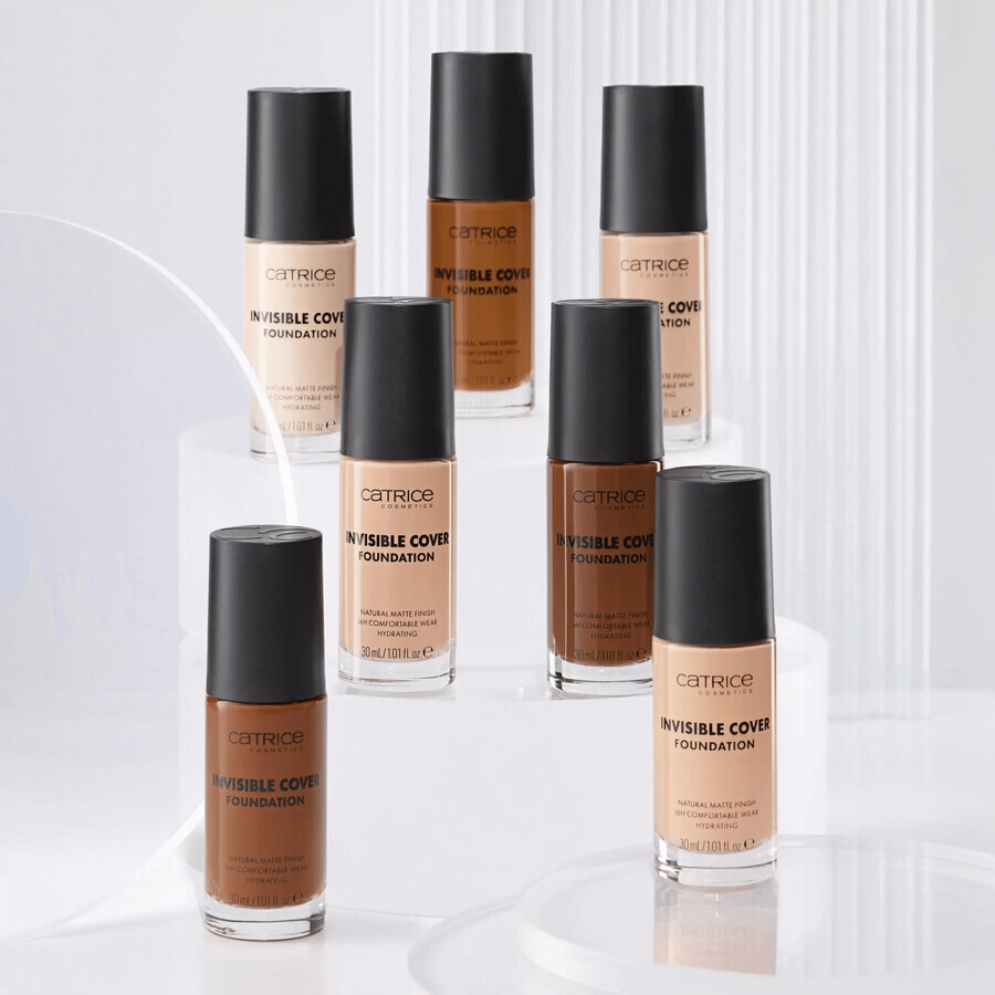 Base de maquillaje Catrice Invisible Cover, nº de base 045N, 30 ml