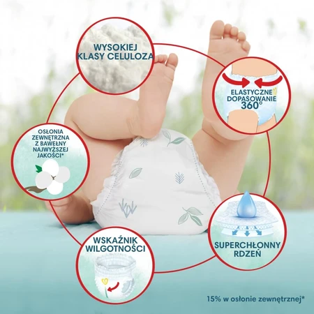 Pampers Harmonie Pants, couches, taille 6, 15 kg+, 19 pcs