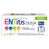 ENTitis Biotics, from 3 years old, strawberry flavor, 10 tablets