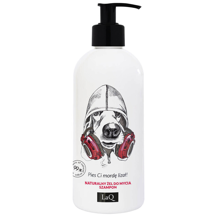 Cumpără LaQ, gel de spălare și șampon 2 în 1, Câine, 300 ml LaQ, gel de spălare și șampon 2 în 1, Câine, 300 ml