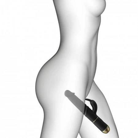 Dorcel Furious Rabbit 2.0, rabbit vibrator, black