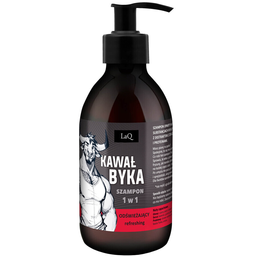 Cumpără LaQ, șampon de păr, Bull's Piece, 300 ml LaQ, șampon de păr, Bull's Piece, 300 ml