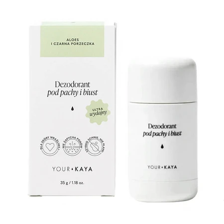 Tu KAYA, desodorante para axilas y busto, aloe vera y grosella negra, 35 g