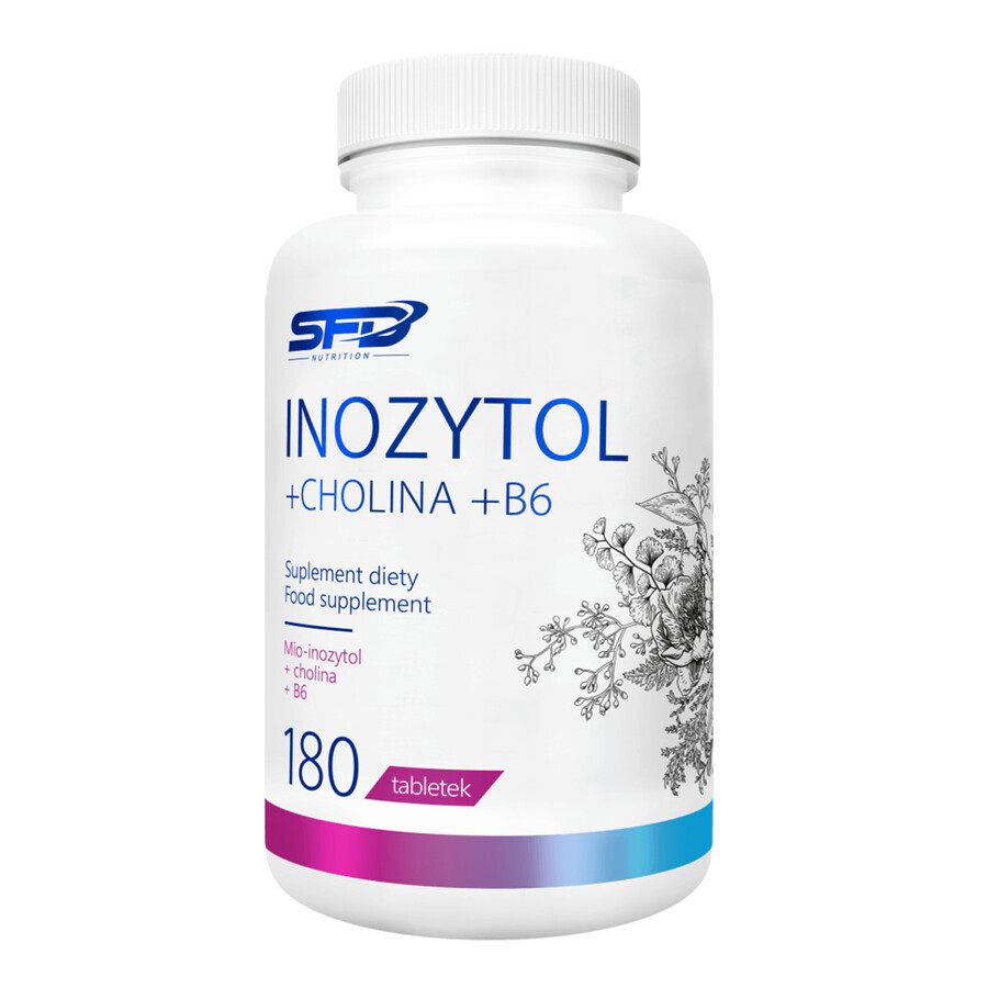 SFD Inositolo + Colina + B6, 180 compresse