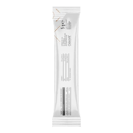 OstroVit collagène marin + acide hyaluronique + vitamine C, arôme noix de coco et pêche, 5 g x 30 sachets