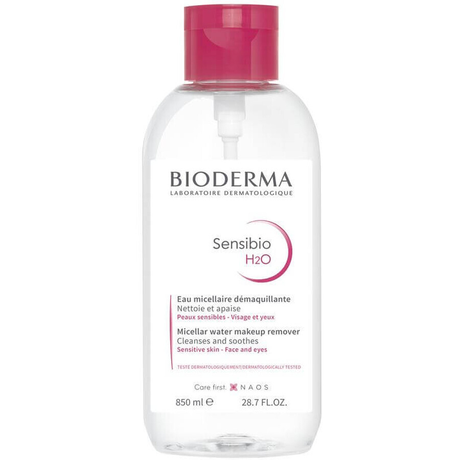 Buy Bioderma Sensibio H2O, micellar water, sensitive skin, 850 ml Bioderma Sensibio H2O, micellar water, sensitive skin, 850 ml