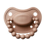 Luu Kids, Schnuller, Positionierung, Silikon, Milk Hazelnut, 0-3 Monate, 1 Stück Luu Kids, Schnuller, Positionierung, Silikon, Milk Hazelnut, 0-3 Monate, 1 Stück