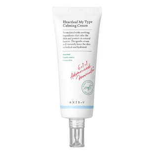 Axis-y Heartleaf My-Type Crema Calmante, crema facial hidratante y calmante, 60 ml