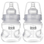 Set Lovi Medical+, biberon anticolica con tettarella dinamica, mini, dalla nascita, 2 x 150 ml CONFEZIONE DECORATA Set Lovi Medical+, biberon anticolica con tettarella dinamica, mini, dalla nascita, 2 x 150 ml CONFEZIONE DECORATA