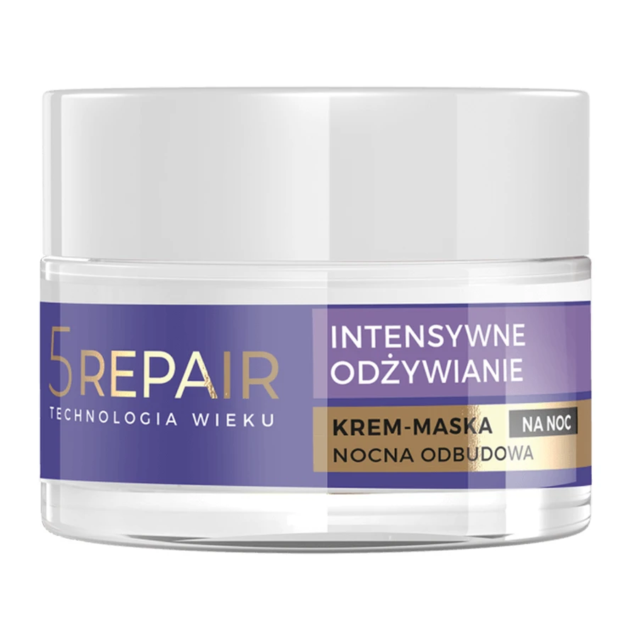 AA Age Technology 5 Repair Nutrición Intensiva Mascarilla Crema de Noche Reparadora 70+ 50ml