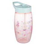 Canpol Babies, biberon à bec pliable, licornes, rose, 56/618, à partir de 4 ans, 400 ml Canpol Babies, biberon à bec pliable, licornes, rose, 56/618, à partir de 4 ans, 400 ml