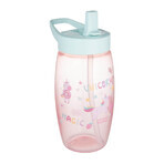 Canpol Babies, biberon à bec pliable, licornes, rose, 56/618, à partir de 4 ans, 400 ml Canpol Babies, biberon à bec pliable, licornes, rose, 56/618, à partir de 4 ans, 400 ml
