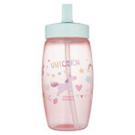 Canpol Babies, biberon à bec pliable, licornes, rose, 56/618, à partir de 4 ans, 400 ml Canpol Babies, biberon à bec pliable, licornes, rose, 56/618, à partir de 4 ans, 400 ml