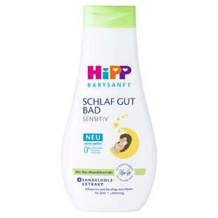 HiPP Babysanft, loción calmante para el baño nocturno, desde el primer día, 350 ml