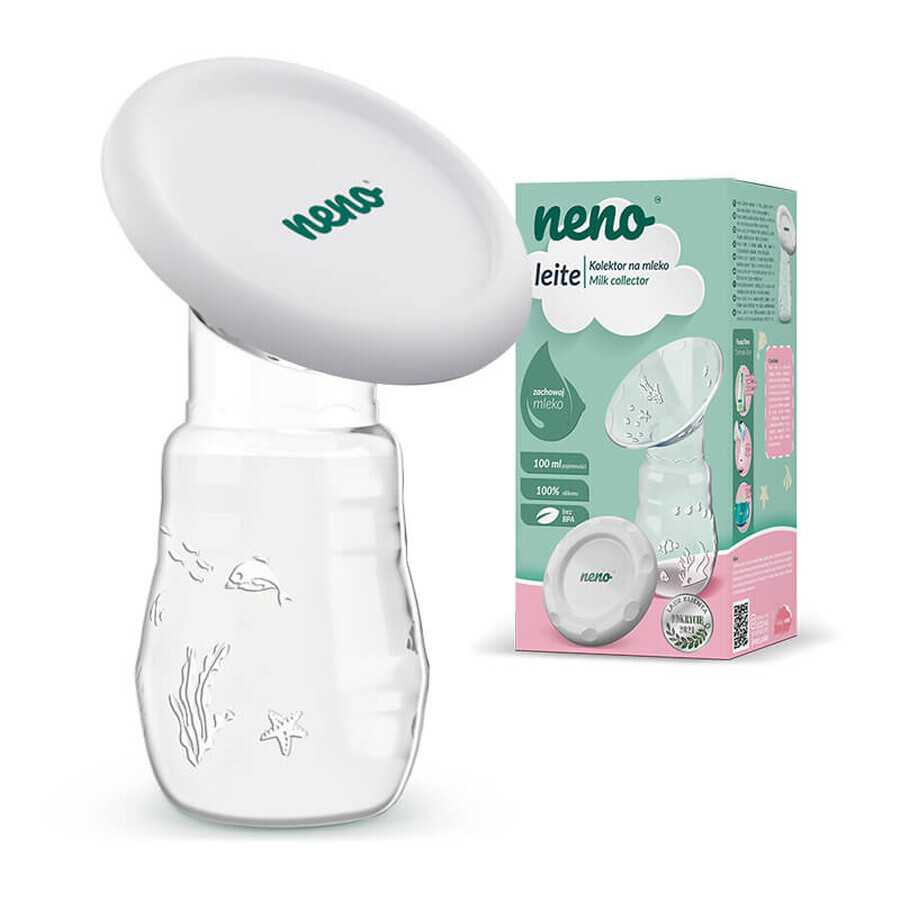 Neno Leite, collecteur de lait en silicone EMBALLAGE DEFECTUEUX