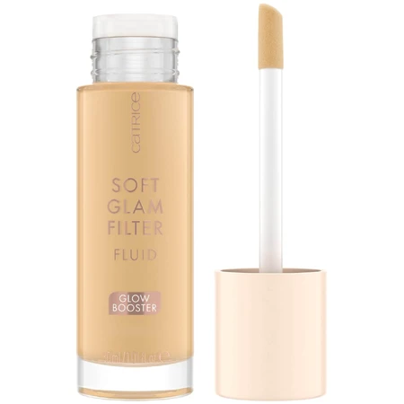 Catrice Soft Glam Filter Fluid, base de maquillaje iluminadora, 020 Fair, 30 ml