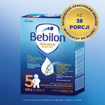 Set Bebilon Advance Pronutra 5 Junior, milk-based nutritious formula for pre-schoolers, 2 x 1000 g + Mustela wet wipes, 60 pieces free of charge