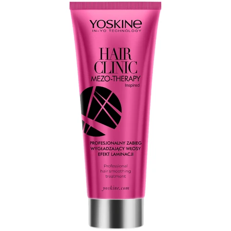 Yoskine Hair Clinic Meso-Therapy, professional hair smoothing treatment, smoothing effect, 200 ml
