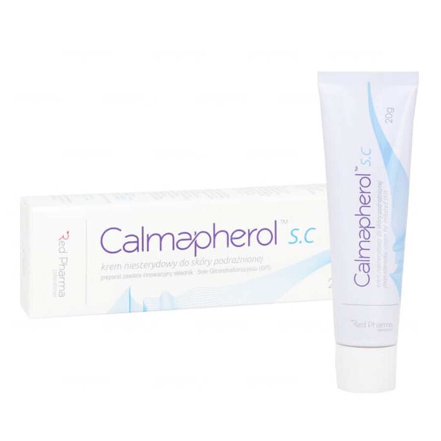 Set Calmapherol S.C, non-steroidal cream for irritated skin, 2 x 20 g