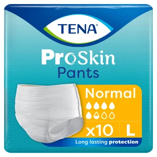 Tena Pants ProSkin, absorbent briefs, size L, 100-135 cm, Normal, 10 pieces