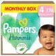 Pampers Harmonie, diapers, size 4, 9-14 kg, 174 pieces