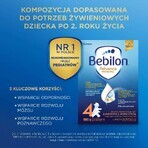 Set Bebilon Advance Pronutra 4 Junior, milk-based nourishing formula, after 2 years, 2 x 1000 g + Mustela wet wipes, 60 free