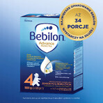 Set Bebilon Advance Pronutra 4 Junior, milk-based nourishing formula, after 2 years, 2 x 1000 g + Mustela wet wipes, 60 free