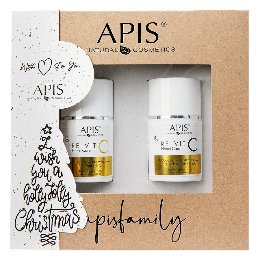 Apis Re-Vit C Home Care set, day cream 50 ml + night cream 50 ml