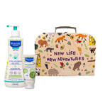 Set Mustela Stelatopia, Mustela Stelatopia lavaggio corpo dalla nascita, 500 ml + crema idratante viso e corpo dalla nascita, 150 ml + scatola, 1 omaggio Set Mustela Stelatopia, Mustela Stelatopia lavaggio corpo dalla nascita, 500 ml + crema idratante viso e corpo dalla nascita, 150 ml + scatola, 1 omaggio