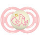MAM Perfect Night, ciuccio, silicone, ortodontico, Planet Love, bambina, da 6 mesi, 1 pz.