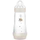 MAM Perfect Start Anti-Colic, anti-colic bottle with silicone teat, Planet Love, unisex, from 4 months, 320 ml