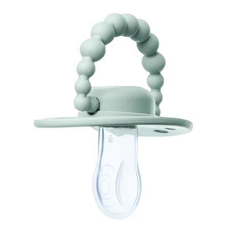 Luu Kids, tétine, positionnement, silicone, Frozen Sage, 3-6 mois, 1 pièce