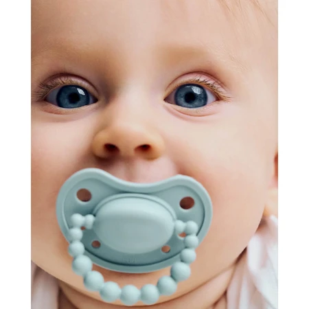 Luu Kids, tétine, positionnement, silicone, Frozen Sage, 3-6 mois, 1 pièce