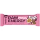 Barrita de proteínas de fruta de la pasión y coco, 50 g, Raw Energy