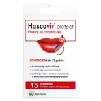 Hascovir Protect, koortslippleisters, 15 stuks