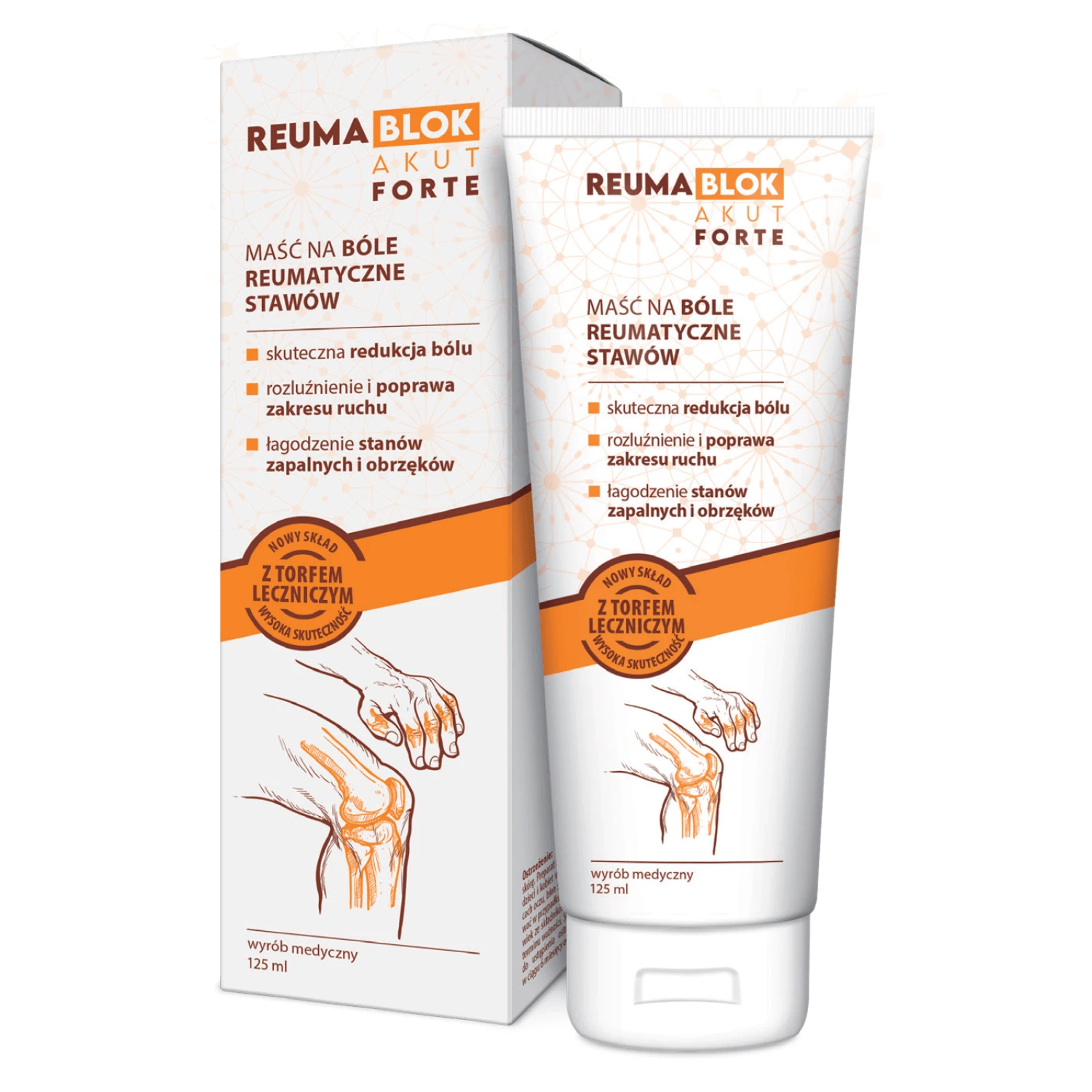 Reumablok Akut Forte, mask for rheumatic pain and stiff joints, 125 ml