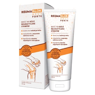 Reumablok Akut Forte, Maske für rheumatische Schmerzen und steife Gelenke, 125 ml