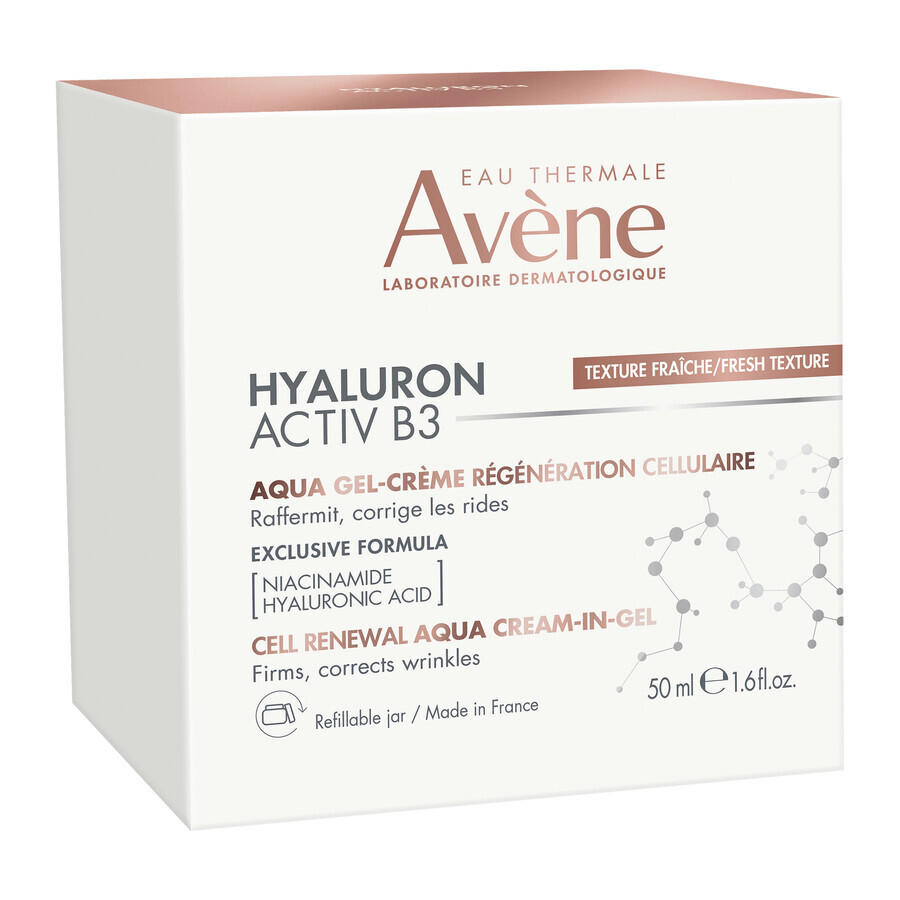 Cumpără Avene Hyaluron Activ B3, gel-cremă de reînnoire celulară, 50 ml Avene Hyaluron Activ B3, gel-cremă de reînnoire celulară, 50 ml