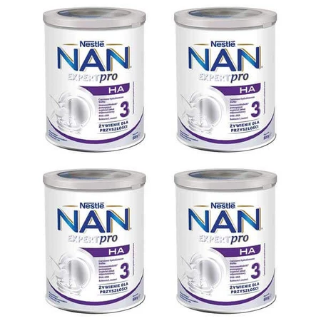 Nestle NAN Expertpro HA 3, aangepaste melk voor kinderen vanaf 1 jaar, 4 x 800 g