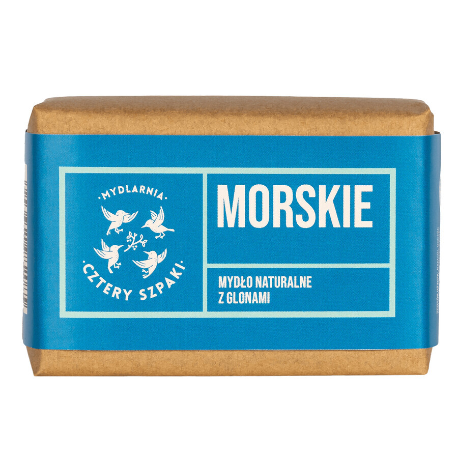 Cztery Szpaki, jabón de algas marinas, 110 g