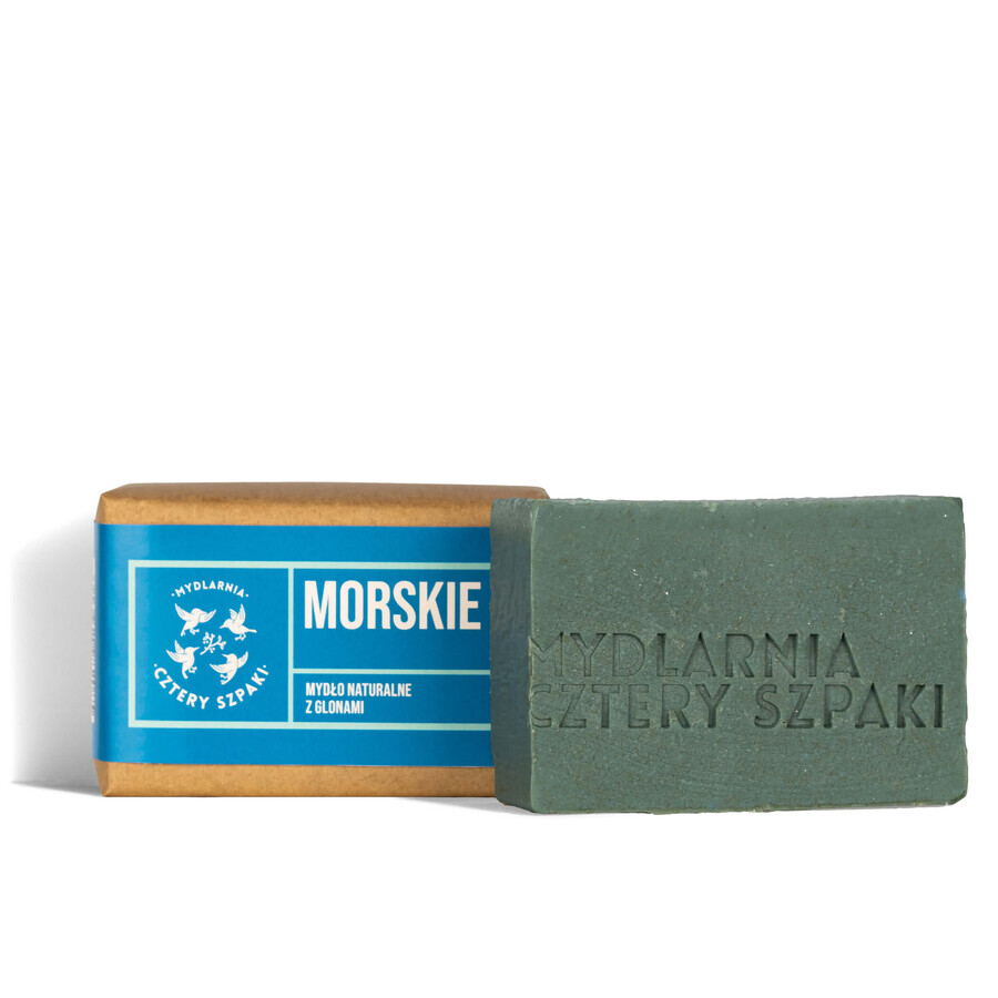 Cztery Szpaki, jabón de algas marinas, 110 g