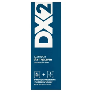 DX2, shampooing pour hommes contre la graisse et la chute des cheveux, 150 ml